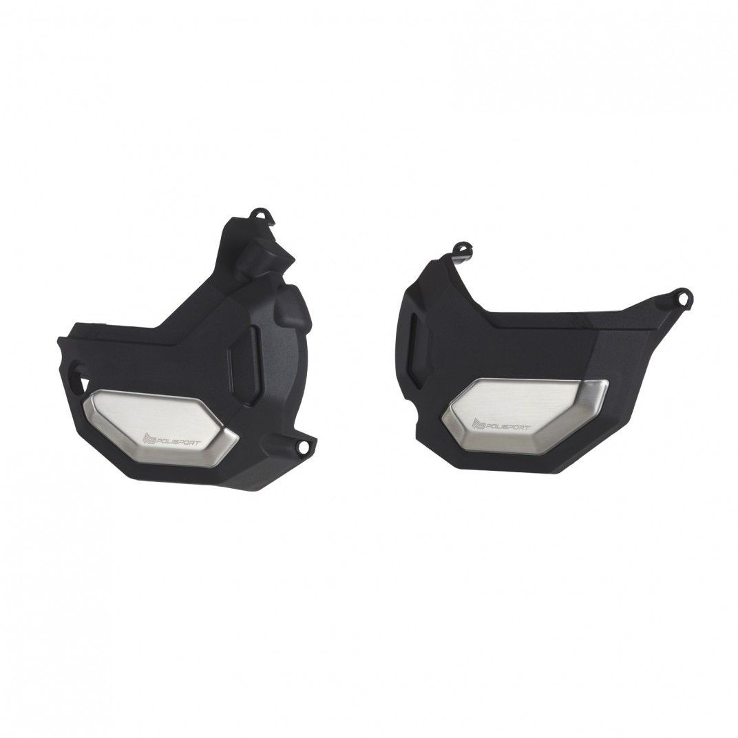 Kit de Protection de Couvre Carter Alternateur + Embrayage Polisport pour NC 700 X - XD (14-17)