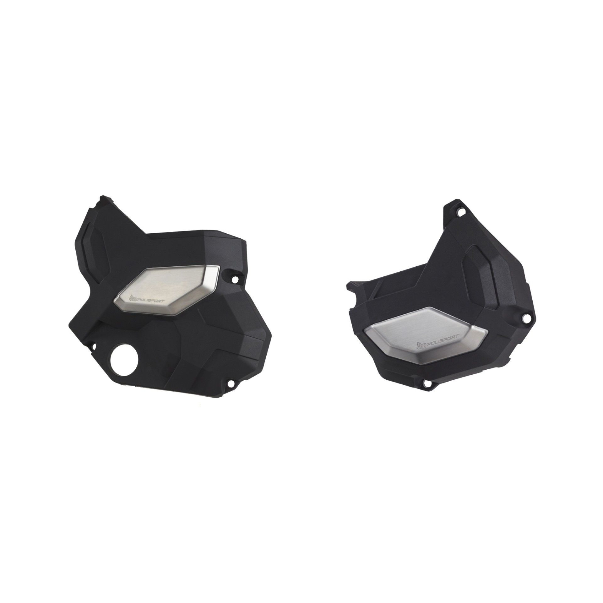 Kit de Protection de Couvre Carter Alternateur + Embrayage Polisport pour 650 Ninja (17-22)