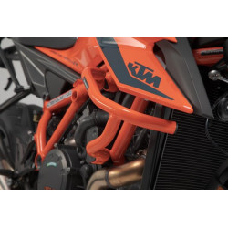 Crash Bar Haut Orange Sw-Motech pour KTM 1290 Super Duke R (20-22) SBL.04.915.10000/EB
