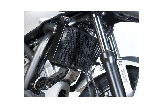 Protection de Radiateur Alu R&G pour Honda NC 750 S (14-23) NC 750 X (14-23) - RAD0115BK