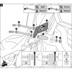 Kit Feux Additionnels SW-Motech EVO pour Versys 1000 - GT - S (19-22)