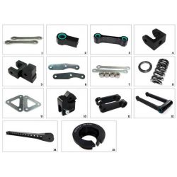 Kit Rabaissement -35mm pour Hornet 600 (98-06)