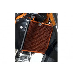 Protection de Radiateur Alu Orange R&G pour KTM Duke 690 & R (12-18) - RAD0127OR