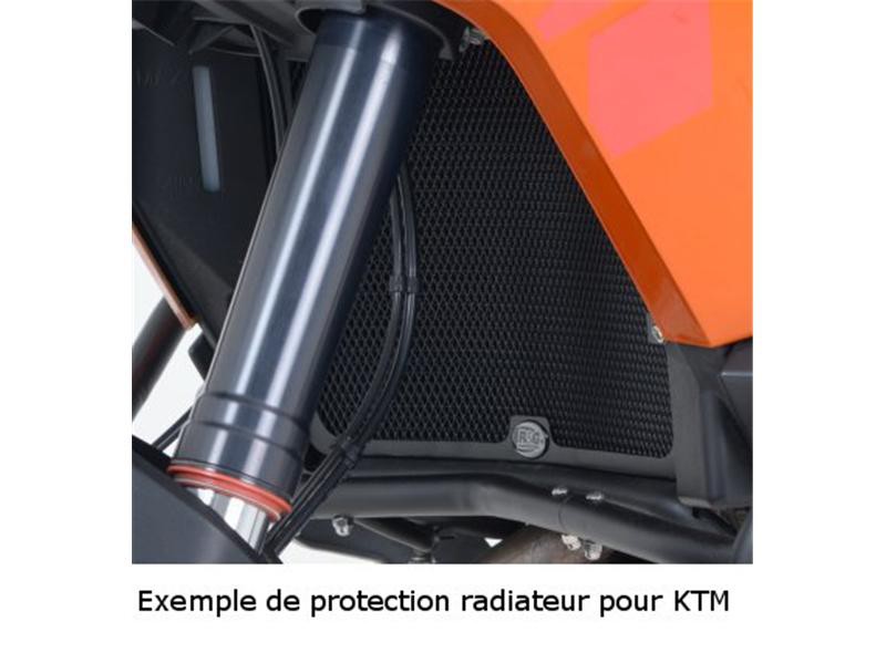 Protection de Radiateur Alu R&G pour KTM Adventure 990 (08-13) - RAD0154BK