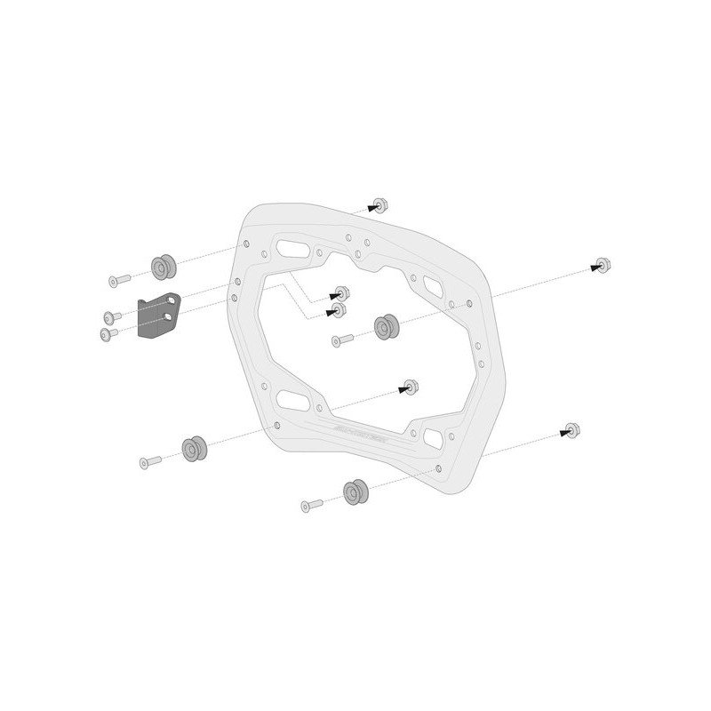 Kit Aventure SW-Motech pour BMW F 850 GS (18-23) ADV.07.897.75000/S Kit Aventure SW-Motech pour BMW F 850 GS (18-23) ADV.07.897.75000/S