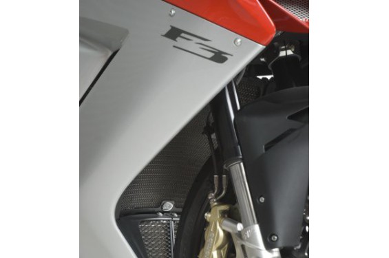 Protection de Radiateur Alu R&G pour Mv Agusta 675 F3 (12-18) - RAD0129BK Protection de Radiateur Alu R&G pour Mv Agusta 675 F3 (12-18) - RAD0129BK