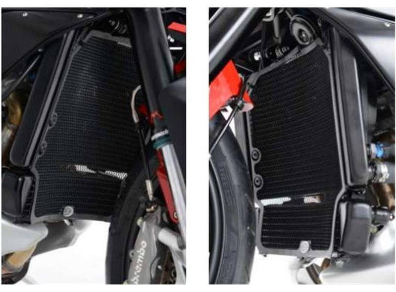 Protection de Radiateur Alu R&G pour Mv Agusta 800 Rivale (14-18) - RAD0167BK