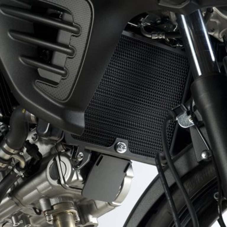 Protection de Radiateur Alu R&G pour Suzuki V-Strom 650 (13-24) - RAD0112BK