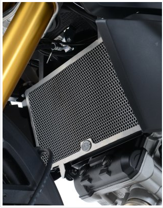 Protection de Radiateur Alu R&G pour Suzuki V-Strom 1000 (03-13) - RAD0156BK
