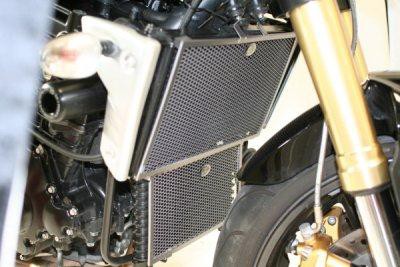 Protection de Radiateur Eau & Huile Alu R&G pour Suzuki GSX-R 1000 (07-08) - RAD9015BK