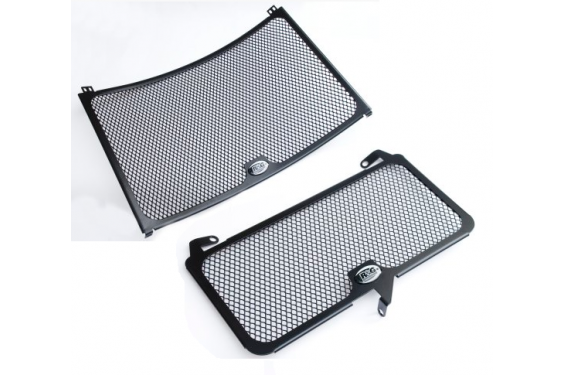 Protection de Radiateur Eau & Huile Alu R&G pour Suzuki B-King (07-12) - RAD9014BK Protection de Radiateur Eau & Huile Alu R&G pour Suzuki B-King (07-12) - RAD9014BK