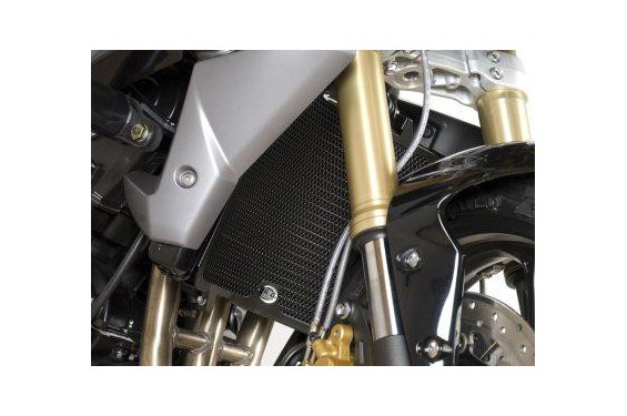 Protection de Radiateur Alu R&G pour Triumph 675 Street Triple (13-16) R (13-18) - RAD0142BK Protection de Radiateur Alu R&G pour Triumph 675 Street Triple (13-16) R (13-18) - RAD0142BK