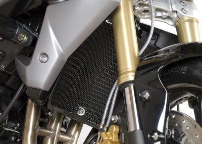 Protection de Radiateur Alu R&G pour Triumph 675 Street Triple (13-16) R (13-18) - RAD0142BK