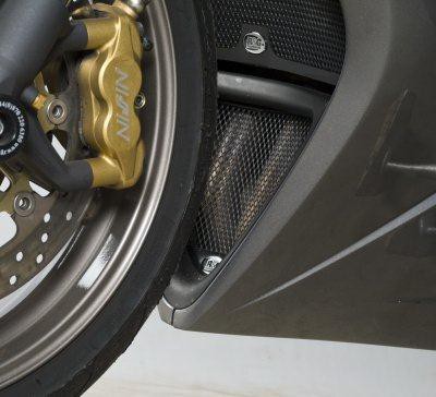 Protection de Collecteur Alu R&G pour Triumph Daytona 675 (06-12) - DG0009BK