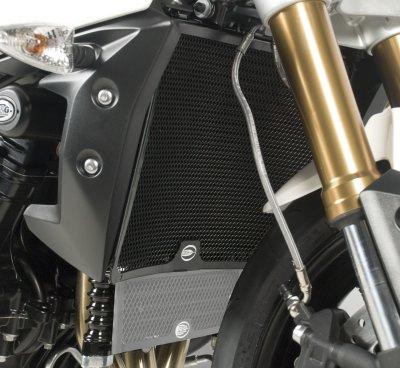Protection de Radiateur Alu R&G pour Triumph Speed Triple 1050 (11-15) - RAD0099BK