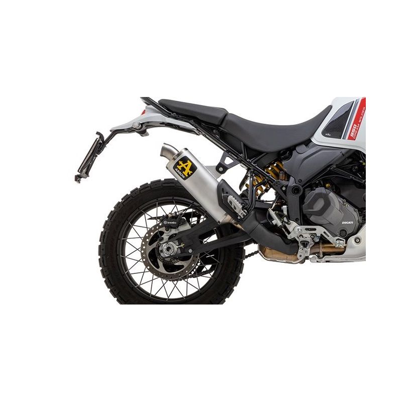 Silencieux ARROW Indy-Race pour Ducati Desert X 950 (22-24) Silencieux ARROW Indy-Race pour Ducati Desert X 950 (22-24)