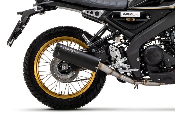 Ligne d'Échappement ARROW Rebel pour Yamaha XSR 125 (21-23)