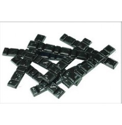 Masses d'équilibrage moto noire