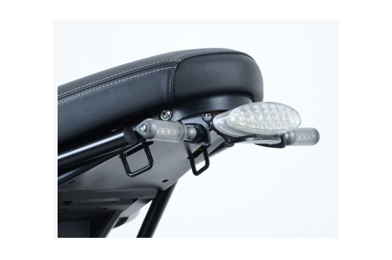 Support de Plaque R&G pour BMW R Nine T 1200 (13-19) avec boucle arrière - LP0160BK Support de Plaque R&G pour BMW R Nine T 1200 (13-19) avec boucle arrière - LP0160BK