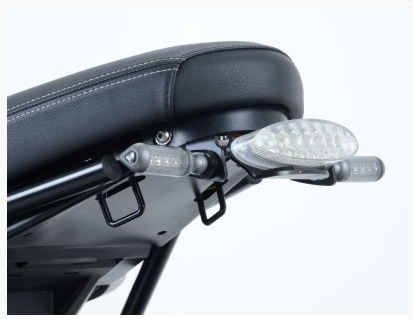 Support de Plaque R&G pour BMW R Nine T 1200 (13-19) avec boucle arrière - LP0160BK