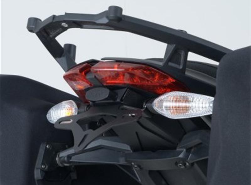 Support de Plaque R&G pour Ducati Hyperstrada 821 (13-15) LP0145BK