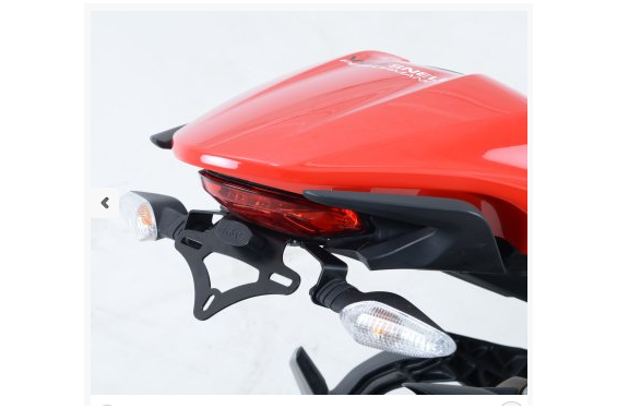 Support de Plaque R&G pour Ducati Monster 821 / DARK & STRIPE (15-17) - LP0166BK Support de Plaque R&G pour Ducati Monster 821 / DARK & STRIPE (15-17) - LP0166BK