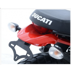 Support de Plaque R&G pour Ducati 800 Scrambler (15-21) - LP0177BK