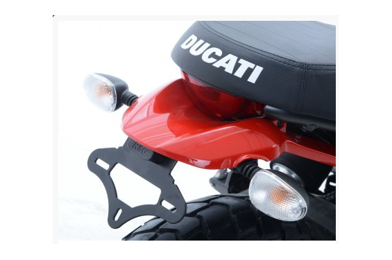 Support de Plaque R&G pour Ducati 800 Scrambler (15-23) - LP0177BK Support de Plaque R&G pour Ducati 800 Scrambler (15-23) - LP0177BK