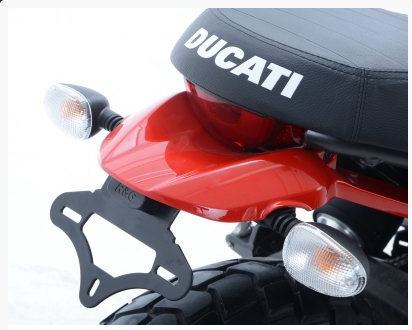 Support de Plaque R&G pour Ducati 800 Scrambler (15-23) - LP0177BK