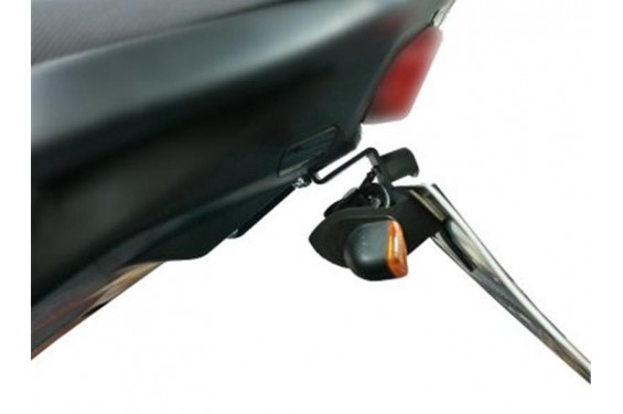 Support de Plaque R&G pour Honda CBR 650 F (14-18) CB 650 F (14-19) - LP0152BK Support de Plaque R&G pour Honda CBR 650 F (14-18) CB 650 F (14-19) - LP0152BK