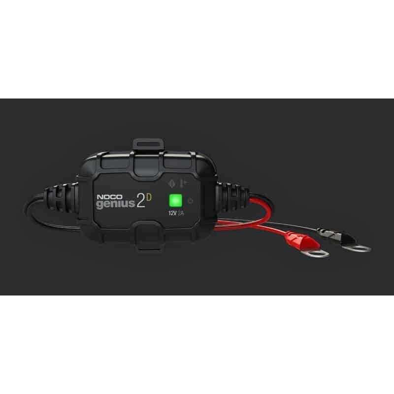 Chargeur de Batterie Moto Intelligent NOCO Genius 2D 12V 2A Montage direct sur cosses Chargeur de Batterie Moto Intelligent NOCO Genius 2D 12V 2A Montage direct sur cosses