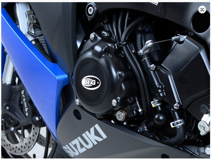 Couvre Carter Alternateur R&G pour Suzuki 1000 GSX-S et F (15-24) - ECC0201BK