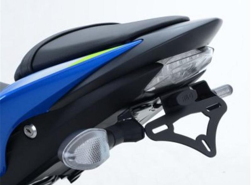 Support de Plaque R&G pour Suzuki GSX-S 1000 (15-24) GSX-F 1000 (15-21) - LP0184BK