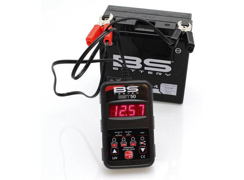 Testeur de batterie moto BS BST50 à affichage Digital
