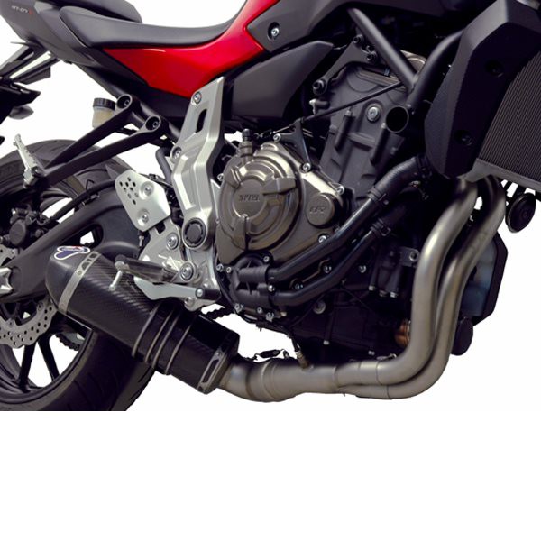 Ligne Moto Termignoni Sil. Carbone pour MT-07 (14-23)