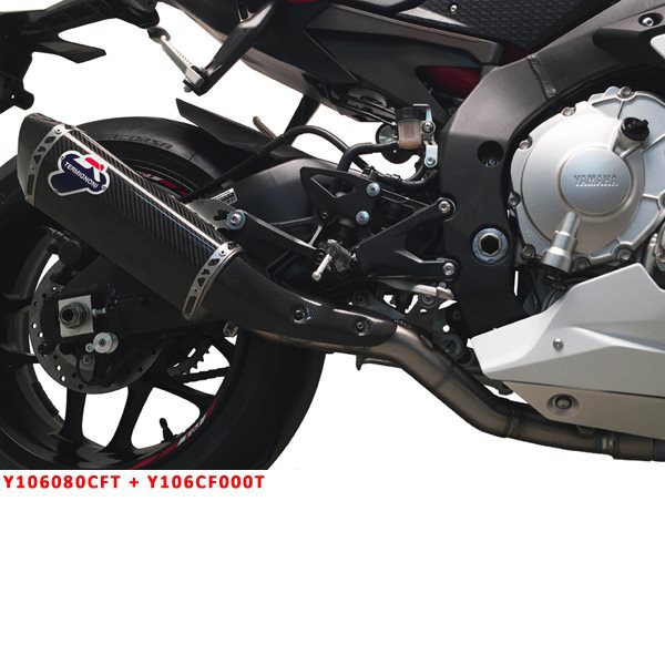 Silencieux moto Termignoni pour Yamaha R1 et  R1M (15-17)
