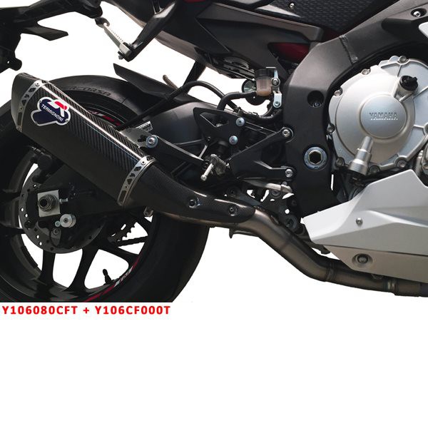 Décatalyseur / Tube intermédiaire Termignoni pour Yamaha R1 et R1M (15-17)
