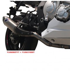 Décatalyseur / Tube intermédiaire Termignoni pour Yamaha R1 et R1M (15-17)
