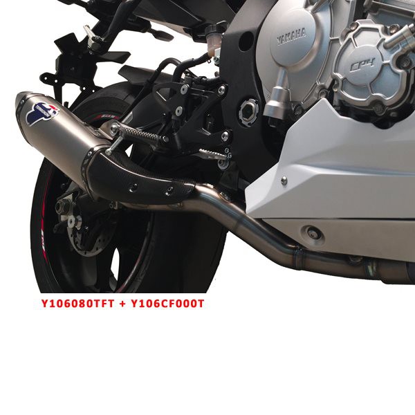 Décatalyseur / Tube intermédiaire Termignoni pour Yamaha R1 et R1M (15-17)