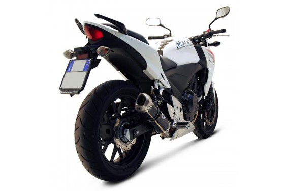 Silencieux moto Termignoni Relevance pour Honda CB - CBR 500 (13-15)