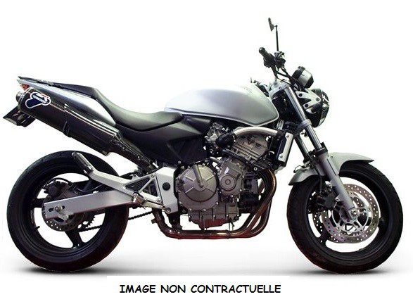 Silencieux moto Termignoni Carbone pour Honda 600 Hornet (03-06)