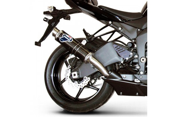 Silencieux Termignoni Rond Carbone pour ZX6RR (09 -13)