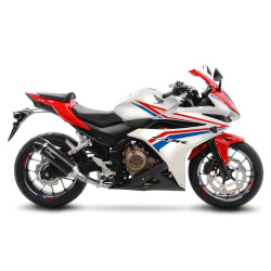 Silencieux LeoVince Nero Homologué pour CBR 500 R (16-18)
