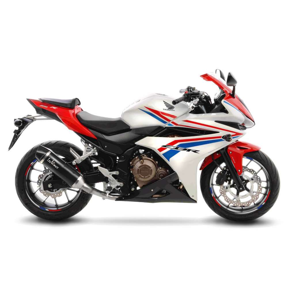 Silencieux LeoVince Nero Homologué pour CBR 500 R (16-18)