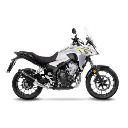Silencieux LeoVince Nero Homologué pour CB 500 X (19-23)