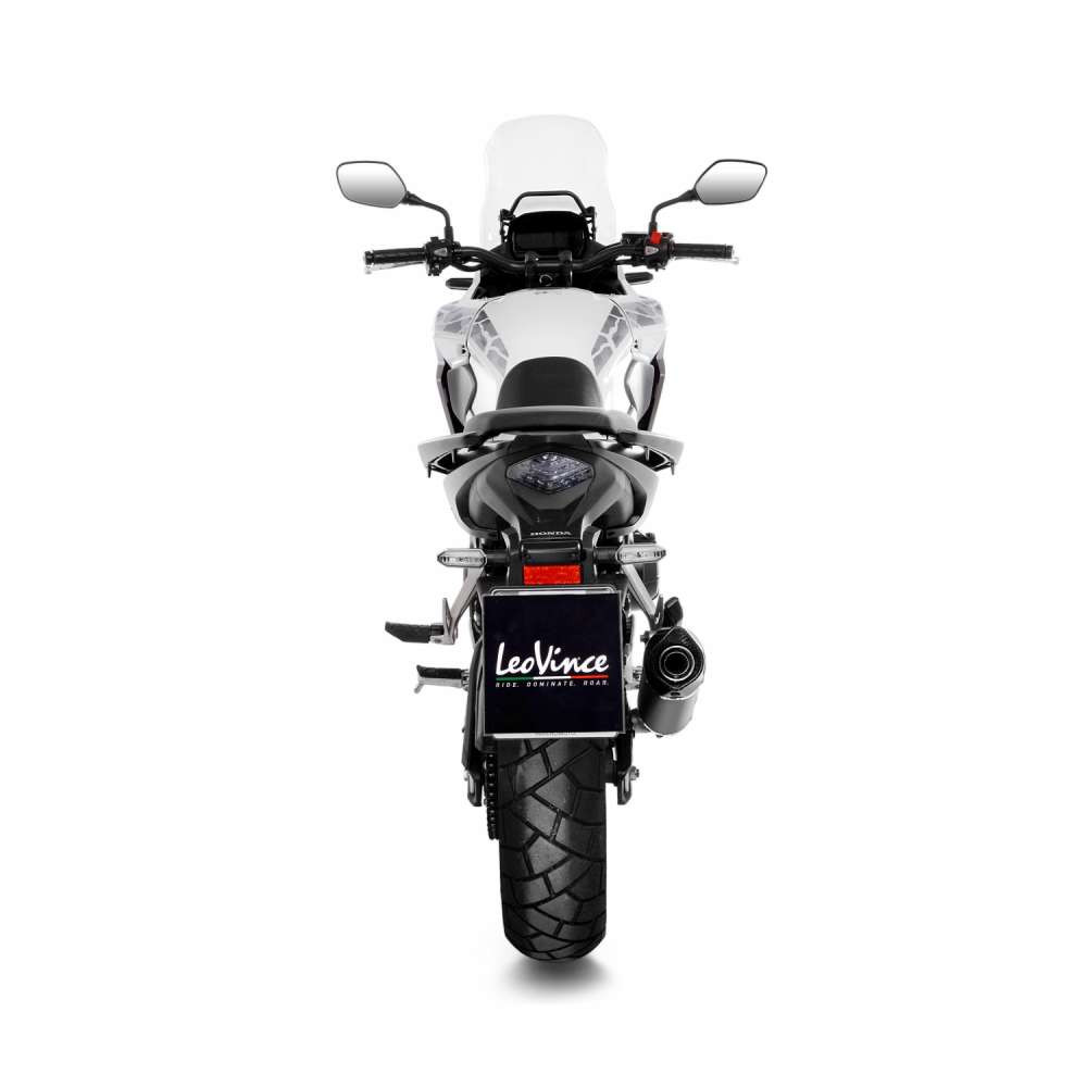 Silencieux LeoVince Nero Homologué pour CB 500 X (19-23)