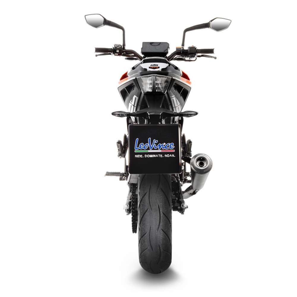 Silencieux LeoVince GP One Homologué pour KTM Duke 125 (17-20)