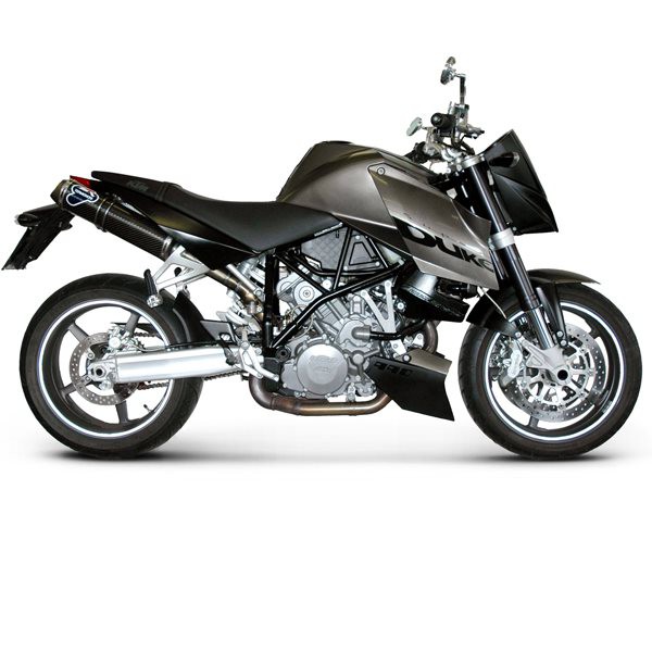 Paire de Silencieux Termignoni Ovale pour KTM 990 SuperDuke (06 -07)