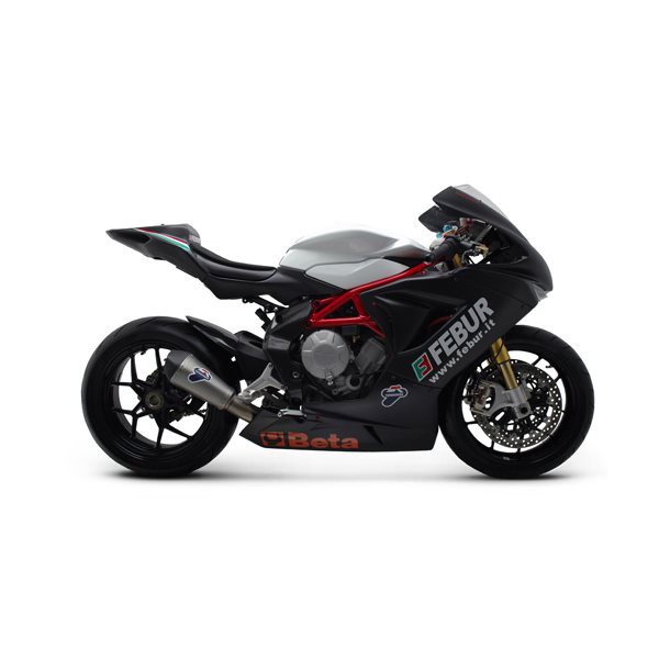 Silencieux moto Termignoni Conique pour MV Agusta F3 (12-13)