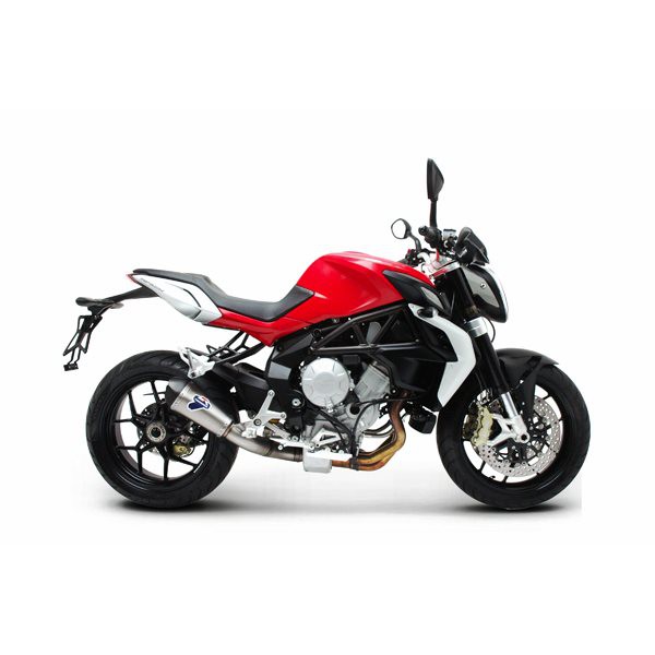 Silencieux moto Termignoni Conique pour MV Agusta Brutale (12-14)
